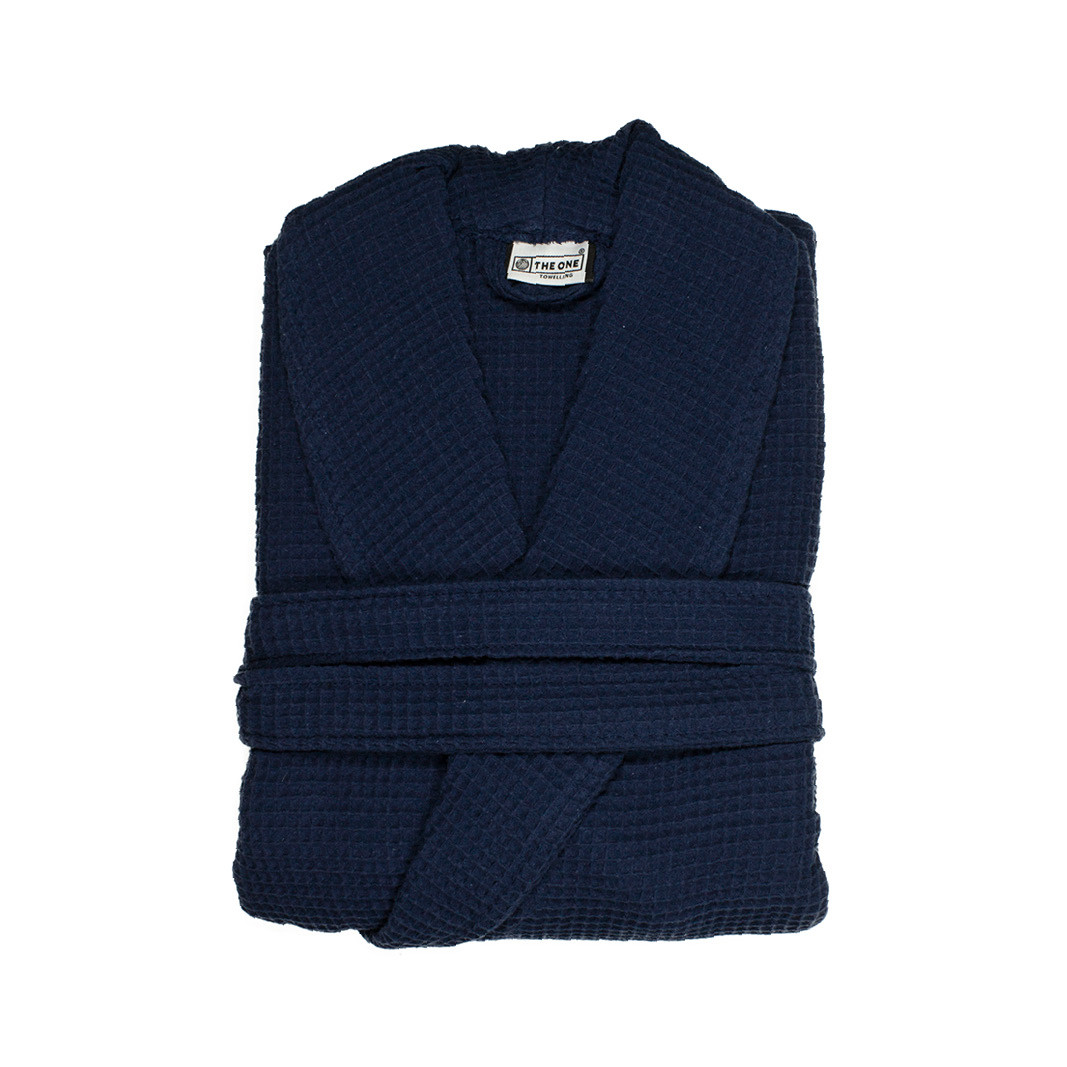 WAFFLE BATHROBE