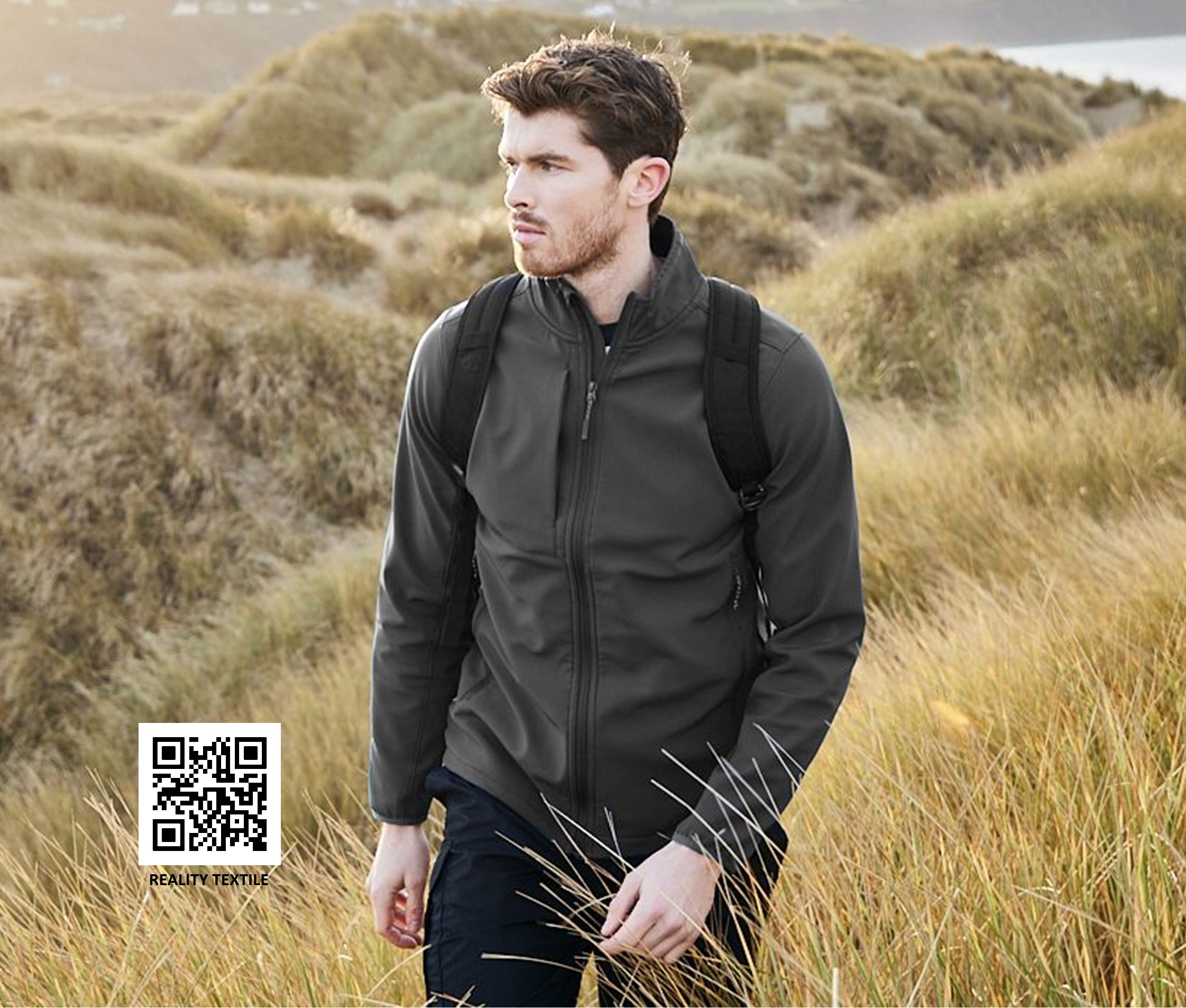 EXPERT MENS BASECAMP SOFTSHELL JACKET BLACK