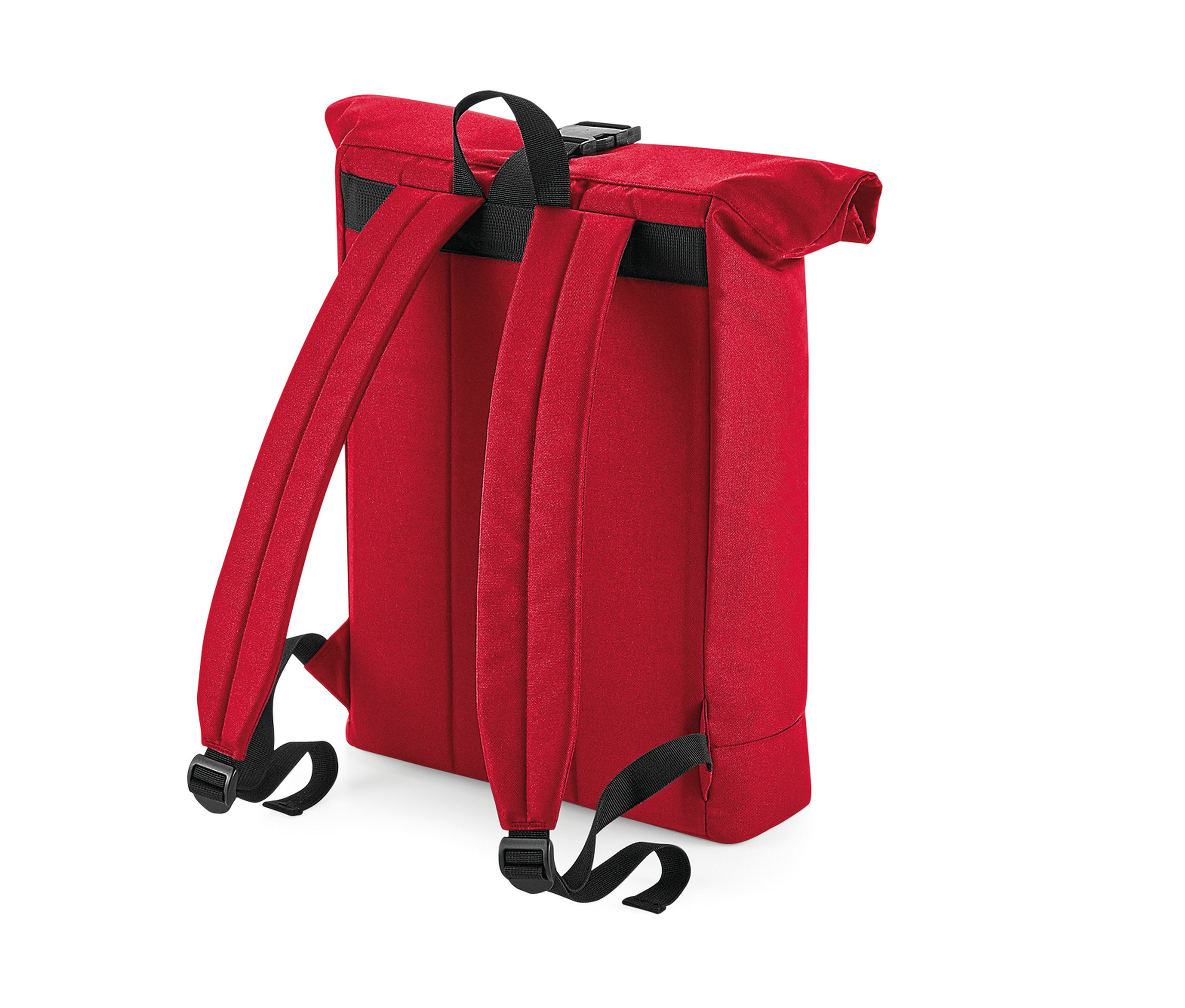 RECYCLED ROLL-TOP BACKPACK