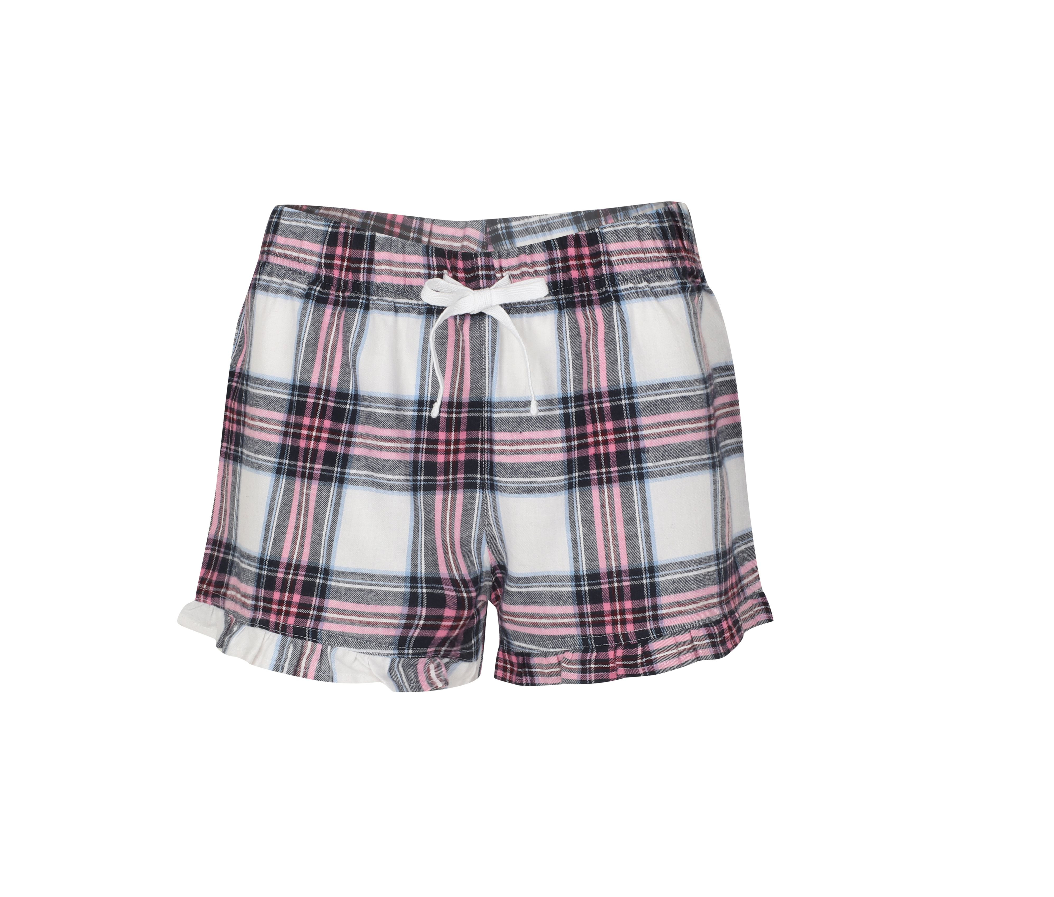 WOMEN'S TARTAN SHORTS