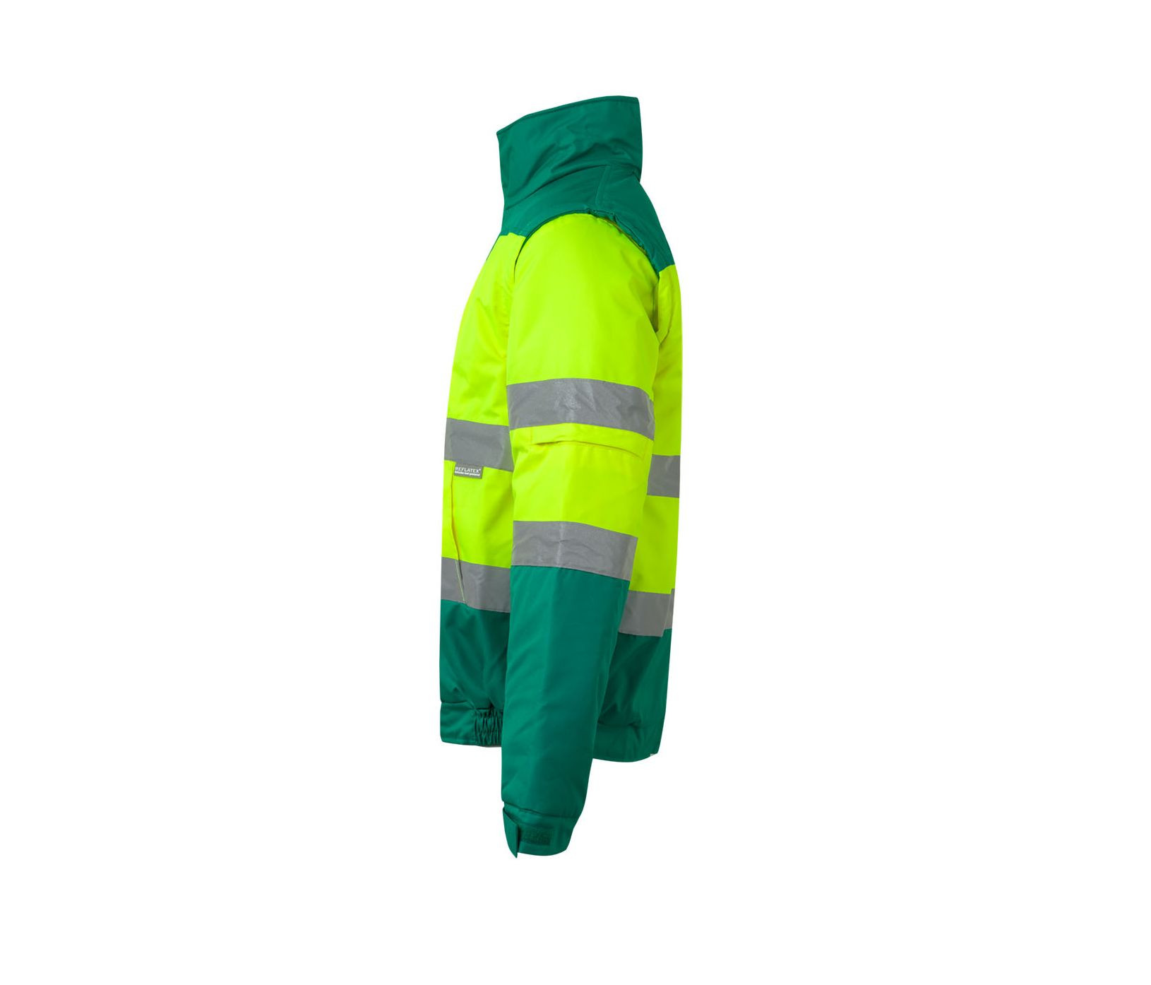 BLOUSON BICOLORE MATELASSÉ VISIBILITÉ AUGMENTÉE