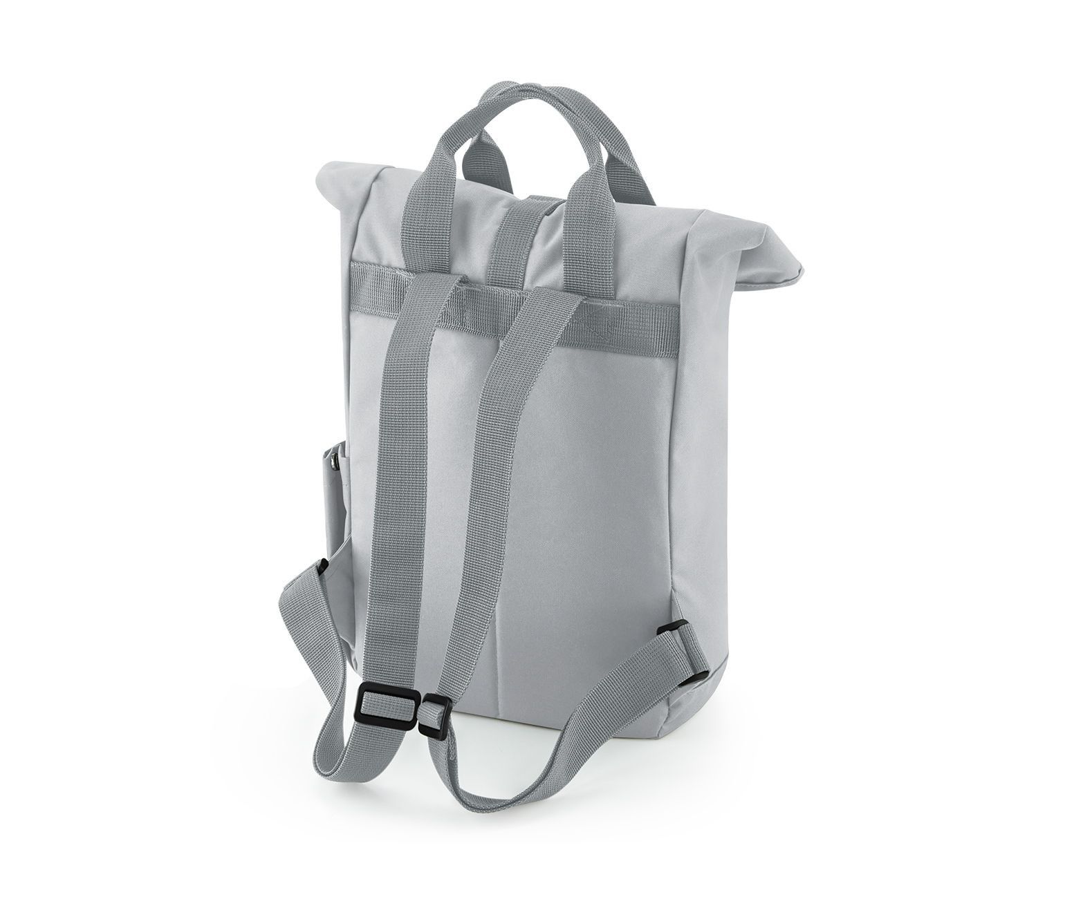 RECYCLED MINI TWIN HANDLE ROLL-TOP LAPTOP BACKPACK