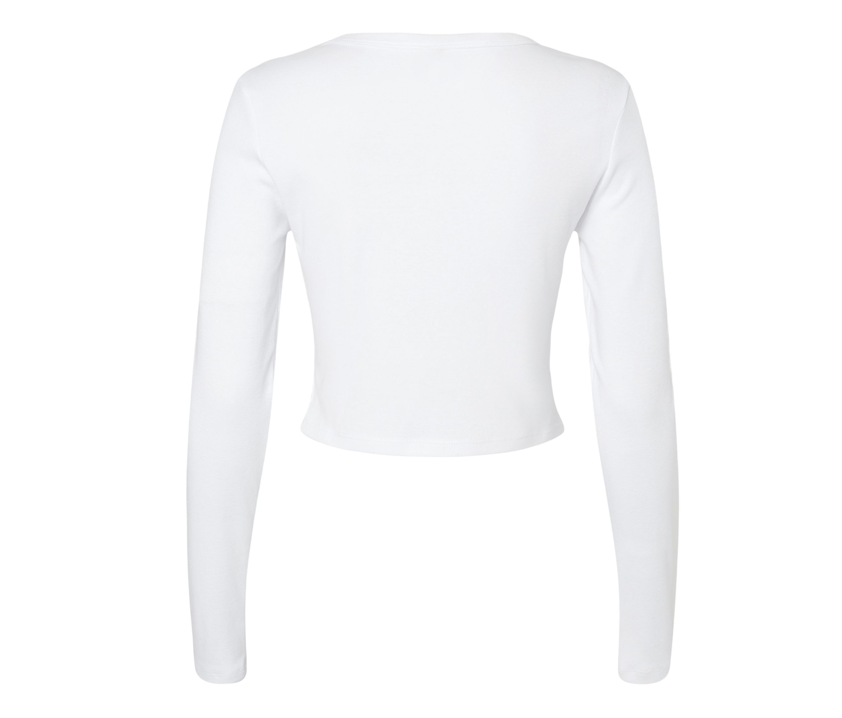 WOMEN'S MICRO RIB LONG SLEEVE BABY TEE