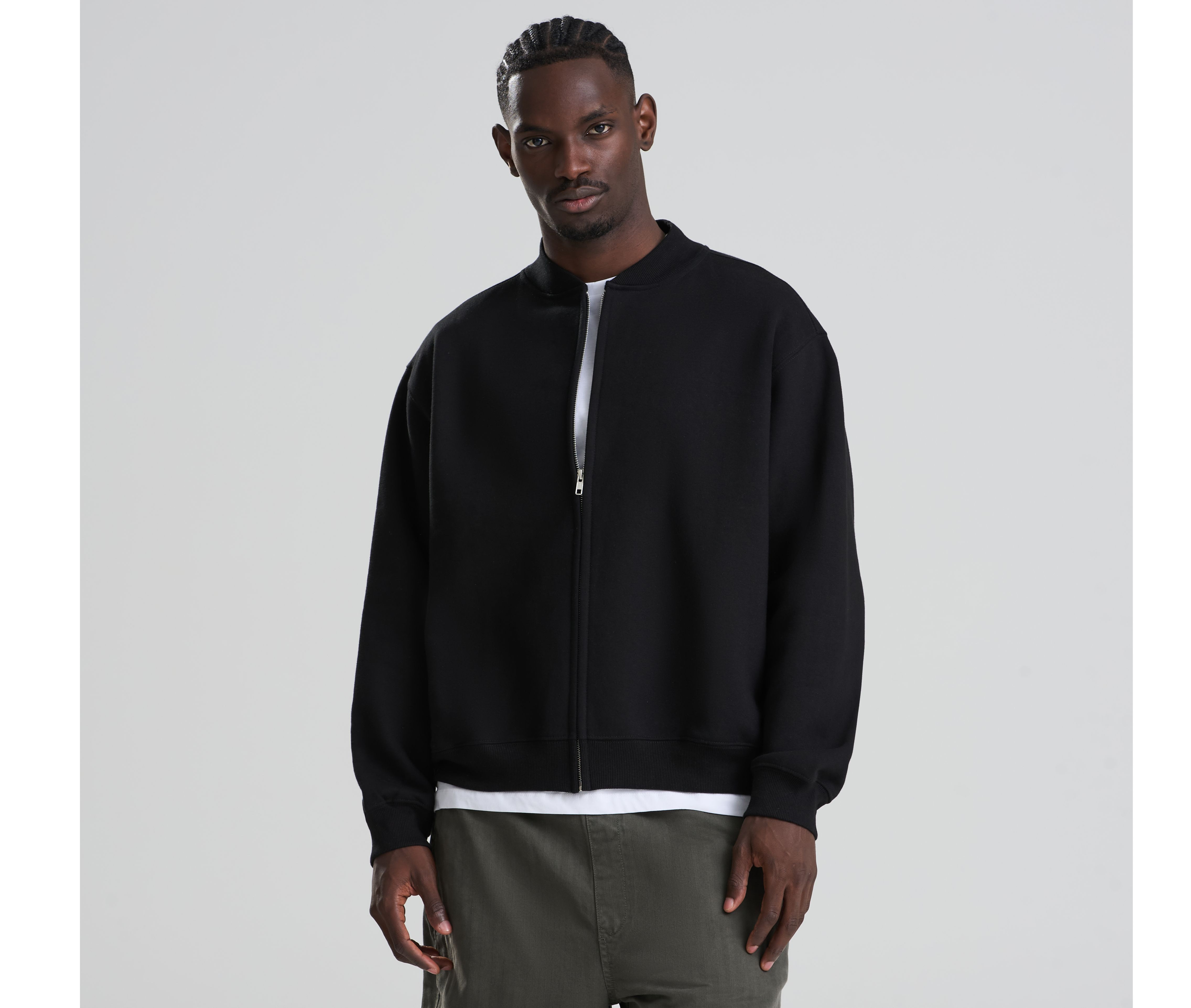 SIGNATURE HEAVYWEIGHT BOMBER SWEAT