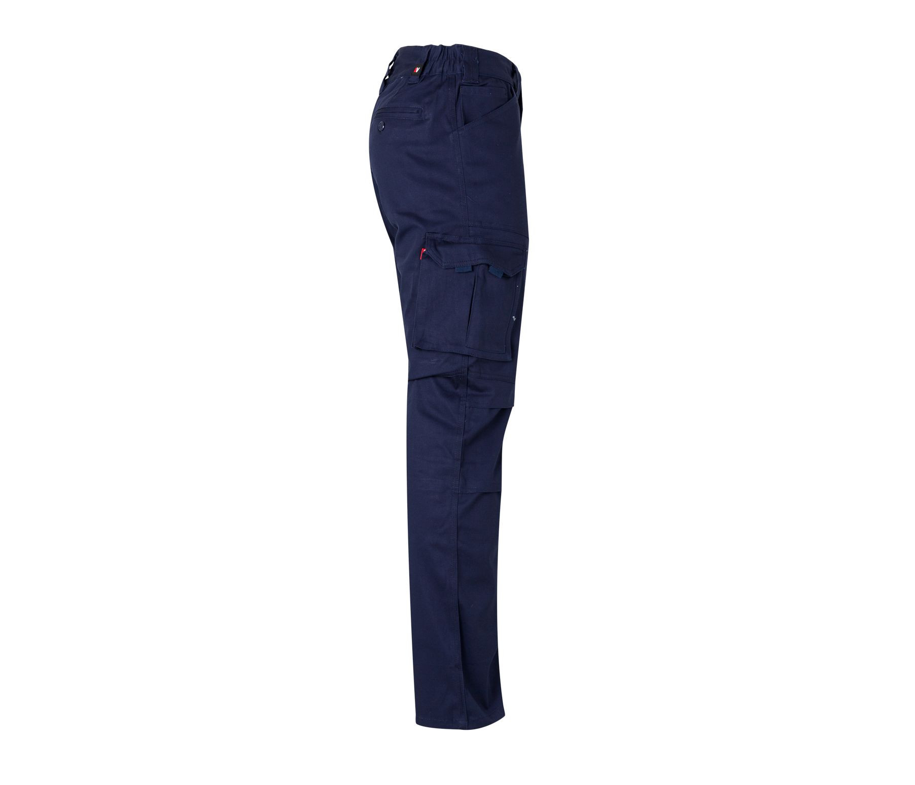 PANTALON MULTIPOCHES EN COTON STRETCH
