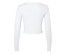 WOMEN'S MICRO RIB LONG SLEEVE BABY TEE