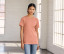 UNISEX HEATHER CVC SHORT SLEEVE TEE