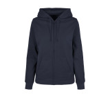 LADIES BASIC ZIP HOODY